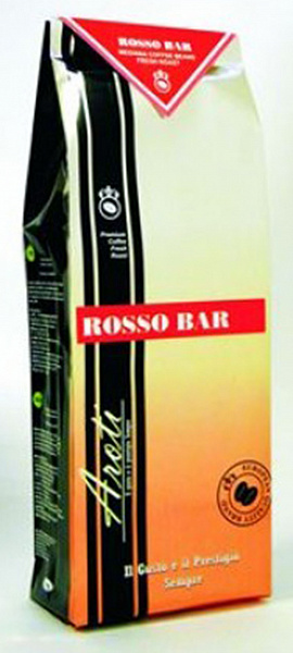 Кофе в зернах Aroti Rosso Bar 1 кг, Ароти Россо Бар фото в онлайн-магазине Kofe-Da.ru